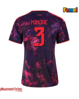 Bayern Munich Kim Min-jae #3 Tricou Fotbal Replică 2026-27 Femei Treilea Bayern Munich Kim Min-jae #3 Tricou Fotbal Replică 2026-27 Femei Treilea